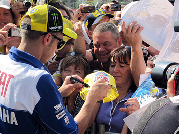 VALENTINO ROSSI - FIAT YAMAHA TEAM - BRNO