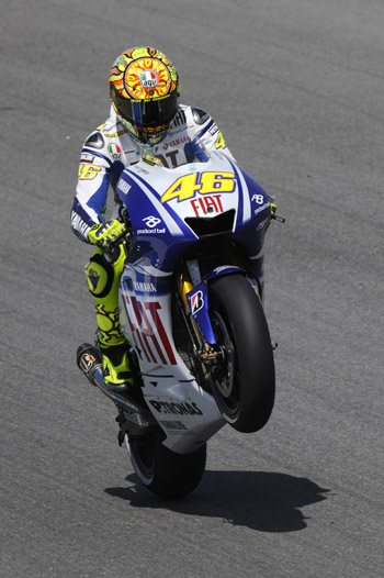 VALENTINO ROSSI - FIAT YAMAHA TEAM - 2009 MOTOGP WORLD CHAMPIONSHIP