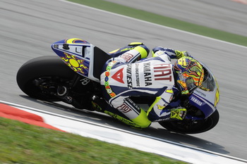 FIAT YAMAHA TEAM - FRIDAY PRACTICE, SEPANG, 23 OCTOBER 2009