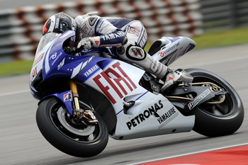 FIAT YAMAHA TEAM - FRIDAY PRACTICE, SEPANG, 23 OCTOBER 2009