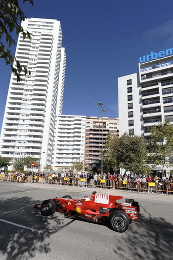 MARC GENE - FERRARI F2008 - FERRARI FINALI MONDIALI 2009, VALENCIA