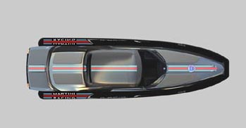 MARTINI RACING LANCIA POWERBOAT - FIAT POWERTRAIN, SACS MARINE
