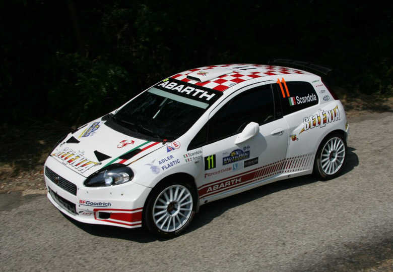 UMBERTO SCANDOLA - ABARTH GRANDE PUNTO S2000 - 45TH RALLY DEL FRIULI E DELLA ALPI ORIENTALI 2009