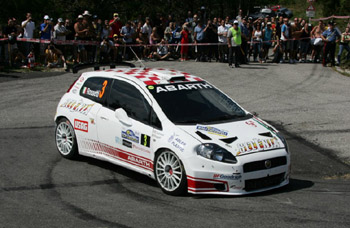 LUCA ROSSETTI - ABARTH GRANDE PUNTO S2000 - 45TH RALLY DEL FRIULI E DELLA ALPI ORIENTALI 2009