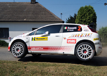 LUCA ROSSETTI - ABARTH GRANDE PUNTO S2000 - 2009 BARUM RALLY ZLIN