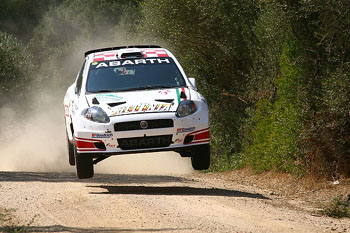 LUCA ROSSETTI - ABARTH GRANDE PUNTO - 28TH RALLY COSTA SMERALDA 2009