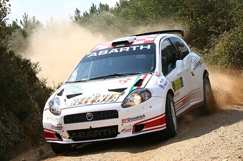 LUCA ROSSETTI - ABARTH GRANDE PUNTO - 28TH RALLY COSTA SMERALDA 2009