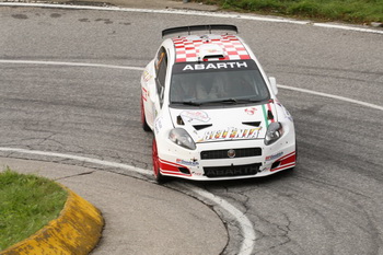 LUCA ROSSETTI - ABARTH GRANDE PUNTO S2000 - RALLY DI COMO 2009