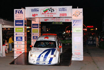 IVAN GANCHEV, FIAT PUNTO S1600 - 2009 RALLY BULGARIA