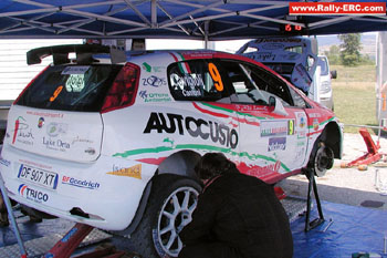 MARCO CAVIGILOI - GRANDE PUNTO ABARTH - 2009 RALLY BULGARIA