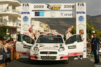 GIANDOMENICO BASSO - ABARTH GRANDE PUNTO - 33RD ELPA RALLY 2009