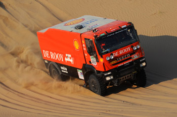 TEAM DE ROOY IVECO TRAKKER - 2009 SILKWAY RALLY