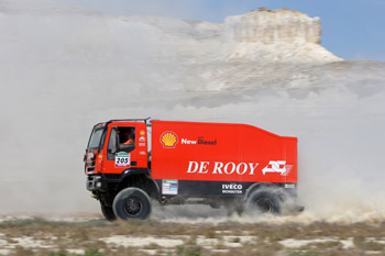 TEAM DE ROOY IVECO TRAKKER - 2009 SILKWAY RALLY