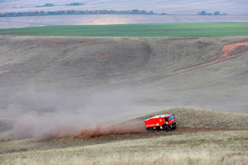 TEAM DE ROOY IVECO TRAKKER - 2009 SILKWAY RALLY