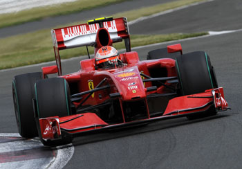 KIMI RAIKKONEN - FERRARI F60 - 2009 BRITISH GRAND PRIX