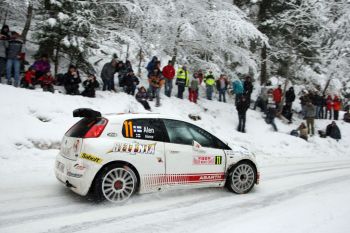 ANTON ALEN - GRANDE PUNTO ABARTH S2000 (2009 MONTE CARLO RALLY)