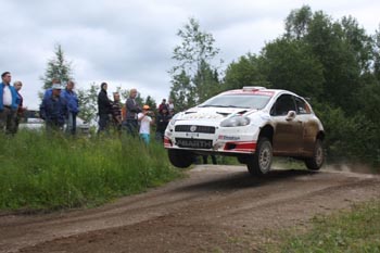 ANTON ALEN - GRANDE PUNTO ABARTH S2000 - RALLY RUSSIA, 2009