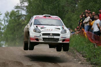 ANTON ALEN - GRANDE PUNTO ABARTH S2000 - RALLY RUSSIA, 2009