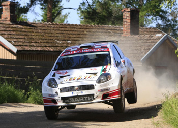 ANTON ALEN, GRANDE PUNTO ABARTH - 2009 RALLY RUSSIA