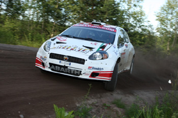 ANTON ALEN, GRANDE PUNTO ABARTH - 2009 RALLY RUSSIA