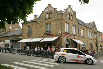 BERND CASIER, GRANDE PUNTO ABARTH - 2009 BELGIUM RALLY YPRES