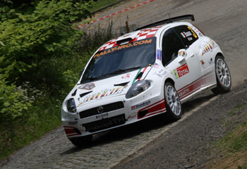 GIANDOMENICO BASSO, GRANDE PUNTO ABARTH - 2009 BELGIUM RALLY YPRES