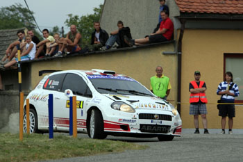 GIANDOMENICO BASSO - ABARTH GRANDE PUNTO - BARUM CZECH RALLY ZLIN, 2009
