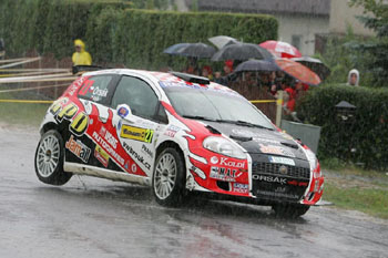JAROSLAV ORSAK - ABARTH GRANDE PUNTO - BARUM CZECH RALLY ZLIN, 2009