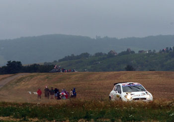 LUCA ROSSETTI - ABARTH GRANDE PUNTO - BARUM CZECH RALLY ZLIN, 2009