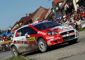 GRZEGORZ GRZYB - ABARTH GRANDE PUNTO S2000 - 39TH BARUM RALLY ZLIN 2009