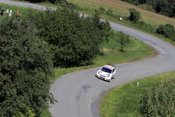 LUCA ROSSETTI - ABARTH GRANDE PUNTO S2000 - 39TH BARUM RALLY ZLIN 2009