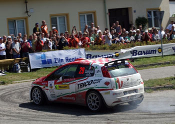MARCO CAVIGIOLI - ABARTH GRANDE PUNTO S2000 - 39TH BARUM RALLY ZLIN 2009