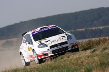 GIANDOMENICO BASSO - ABARTH GRANDE PUNTO S2000 - 39TH BARUM RALLY ZLIN, SHAKEDOWN