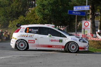 LUCA ROSSETTI - ABARTH GRANDE PUNTO - 51ST RALLYE SANREMO 2009