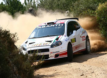 LUCA ROSSETTI - ABARTH GRANDE PUNTO S2000 - 2009 RALLY COSTA SMERALDA