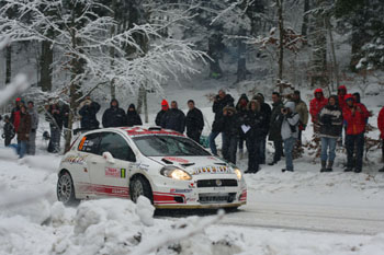 ANTON ALEN - ABARTH GRANDE PUNTO - 2009 MONTE CARLO RALLY