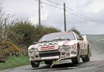 PENTTI AIRIKKALA - LANCIA 037 RALLY - CIRCUIT OF IRELAND 1983