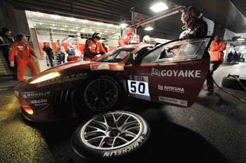 TONI VILANDER/GIANMARIA BRUNI/JAIME MELO/LUIS PEREZ COMPANC - #50 AF CORSE FERRARI F430 GT - 2009 SPA 24 HOURS
