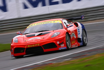 CRS RACING FERRARI 430 SCUDERIA - 2009 FIA GT3 EUROPEAN CHAMPIONSHIP, RD6 - ZOLDER
