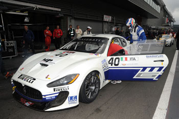 AF CORSE MASERATI GRANTURISMO MC GT4 - 2009 GT4 EUROPEAN CUP, SPA