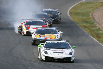 LAMBORGHINI GALLARDO LP560-4 SUPER TROFEO, CIRCUIT DE CATALUNYA, SPAIN