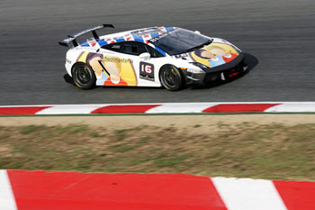 LAMBORGHINI GALLARDO LP560-4 SUPER TROFEO, CIRCUIT DE CATALUNYA, SPAIN
