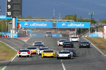 LAMBORGHINI GALLARDO LP560-4 SUPER TROFEO, CIRCUIT DE CATALUNYA, SPAIN