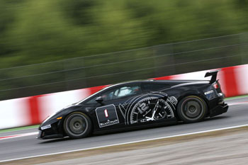 LAMBORGHINI GALLARDO LP560-4 SUPER TROFEO, CIRCUIT DE CATALUNYA, SPAIN