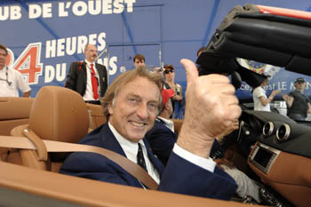 LUCA DI MONTEZEMOLO AND JEAN ALESI, FERRARI CALIFORNIA - LE MANS 24 HOURS, 2009