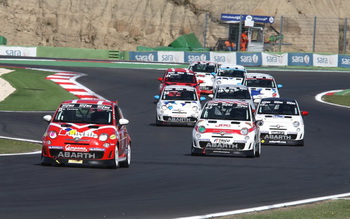 SALVATORE TAVANO - TROFEO ABARTH 500, VALLELUNGA