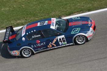 ANDREA CHIESA, TEAM SWISS MASERATI QUATTROPORTE - 2009 SUPERSTARS RD 2, ADRIA RACEWAY