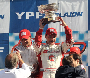 Omar Martnez and Mariano Altuna - Fiat Linea - Campeonato Argentino de TC2000, Rio Honda