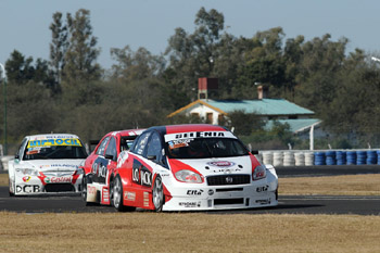 Omar Martnez and Mariano Altuna - Fiat Linea - Campeonato Argentino de TC2000, Rio Honda