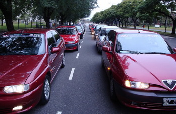 ALFA ROMEO CENTENARY CELEBRATIONS, BUENOS AIRES, ARGENTINA